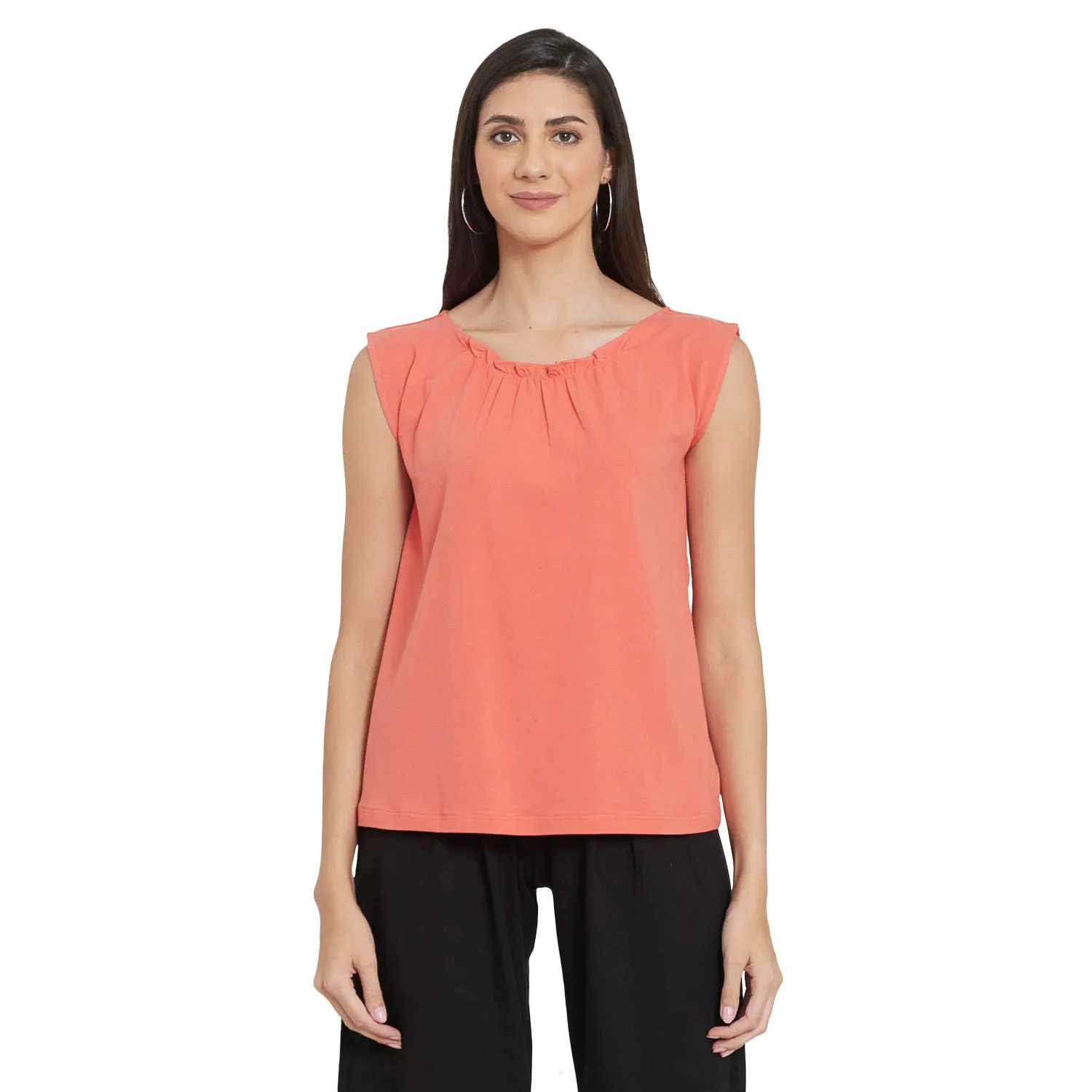BUTTERFLY NECK TOP