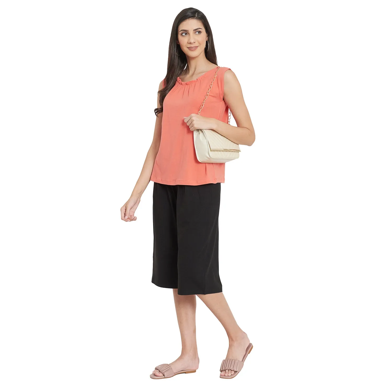 BUTTERFLY NECK TOP