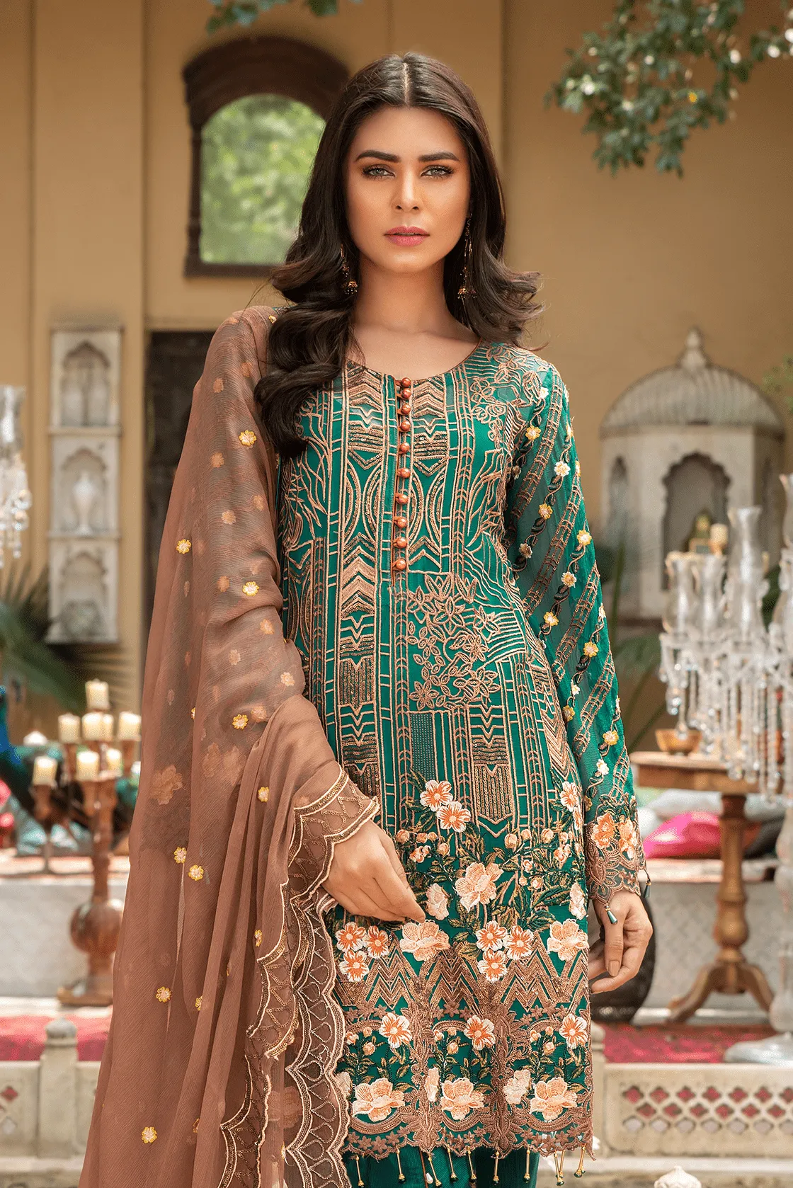 Buy Pakistani Clothes Online Cheap Women Wear # P2715