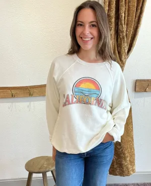 California Sun Cream Vintage Sweatshirt