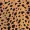 Camel Spot Print High Neck Top