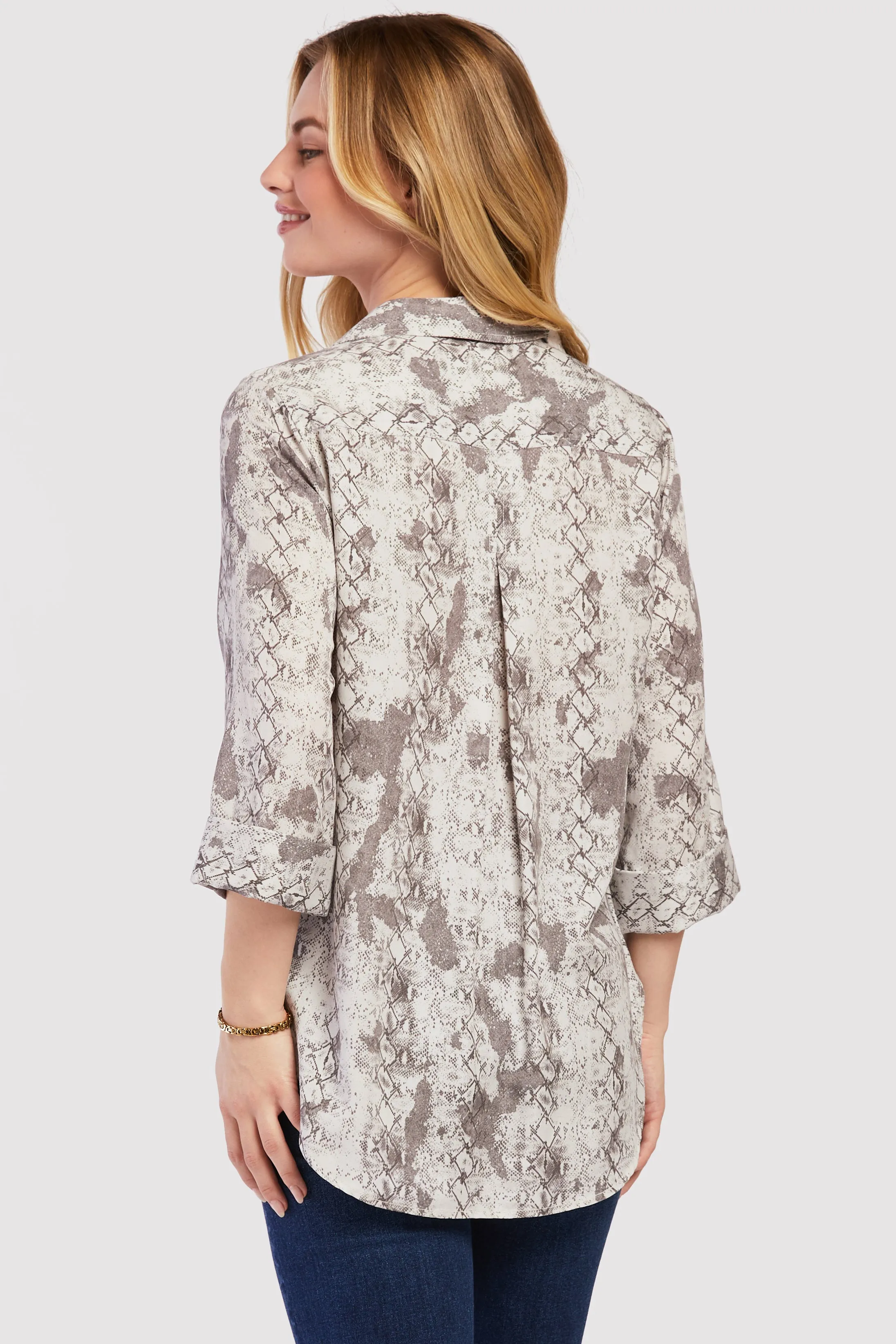 Camisa grey snake shirt