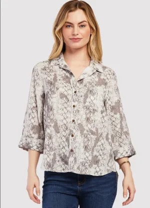Camisa grey snake shirt