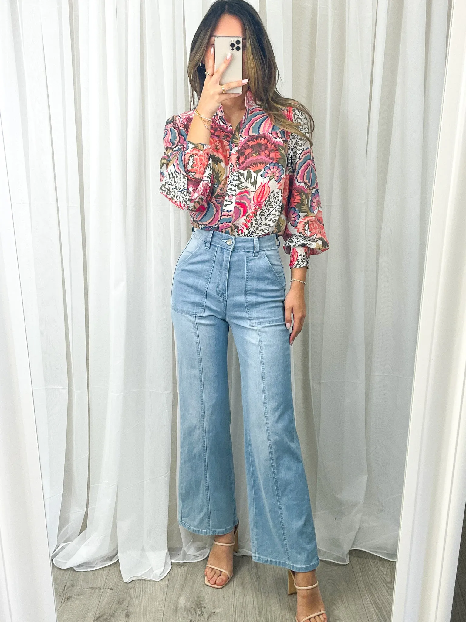 CARLTON BLOUSE - BLUSH