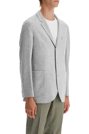 cashmere jersey blazer for a