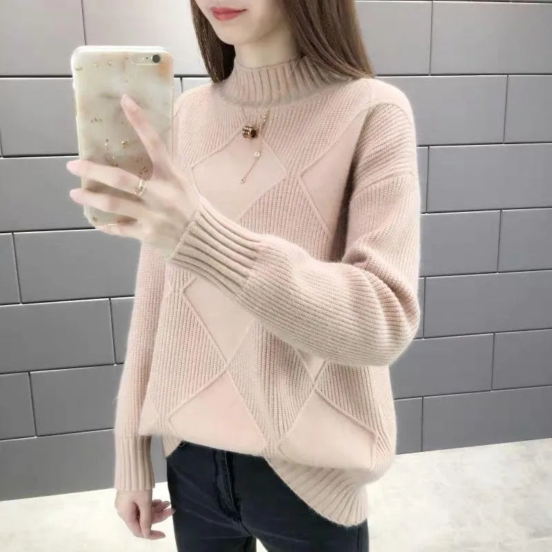 Cashmere Sweater Women Turtleneck Women's Knitted Turtleneck Winter Cashmere Sweater For Women