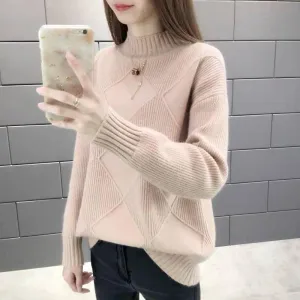 Cashmere Sweater Women Turtleneck Women's Knitted Turtleneck Winter Cashmere Sweater For Women