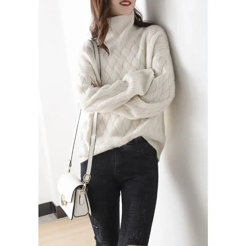 Casual-chic cashmere sweater
