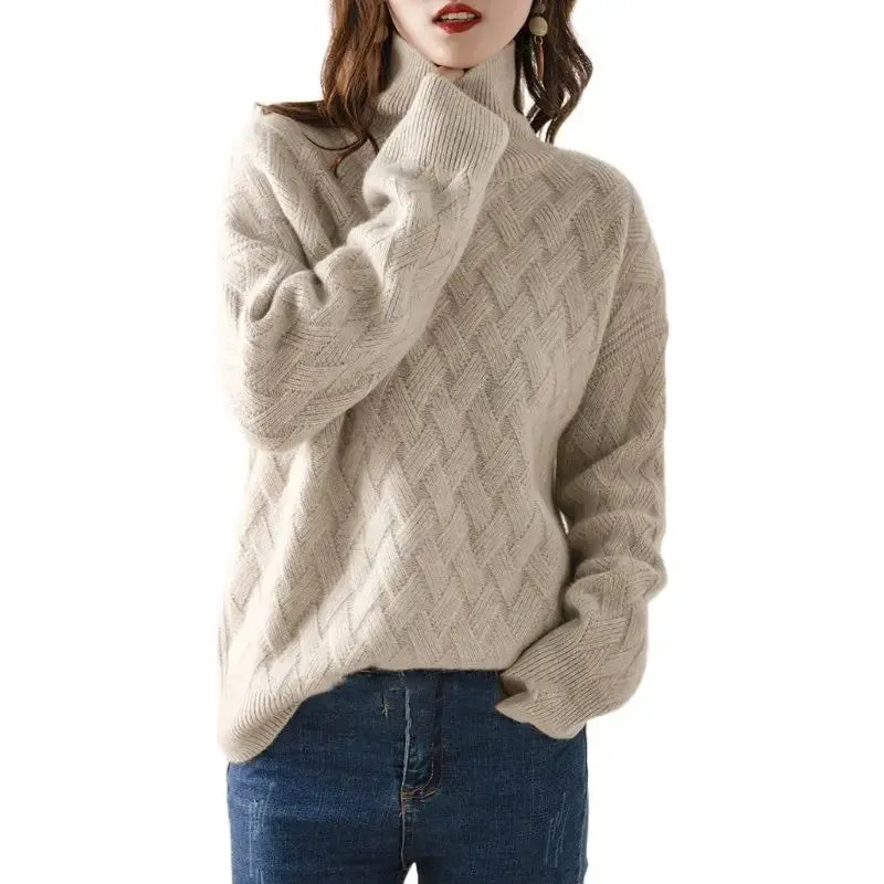 Casual-chic cashmere sweater
