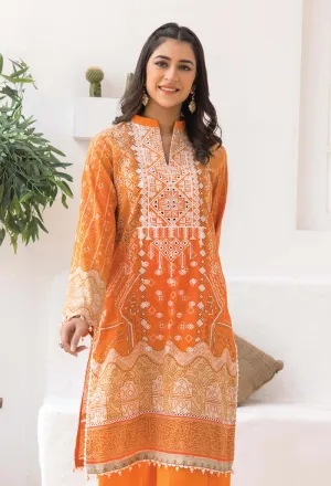 Chunri Unstitched Lawn 2Pcs