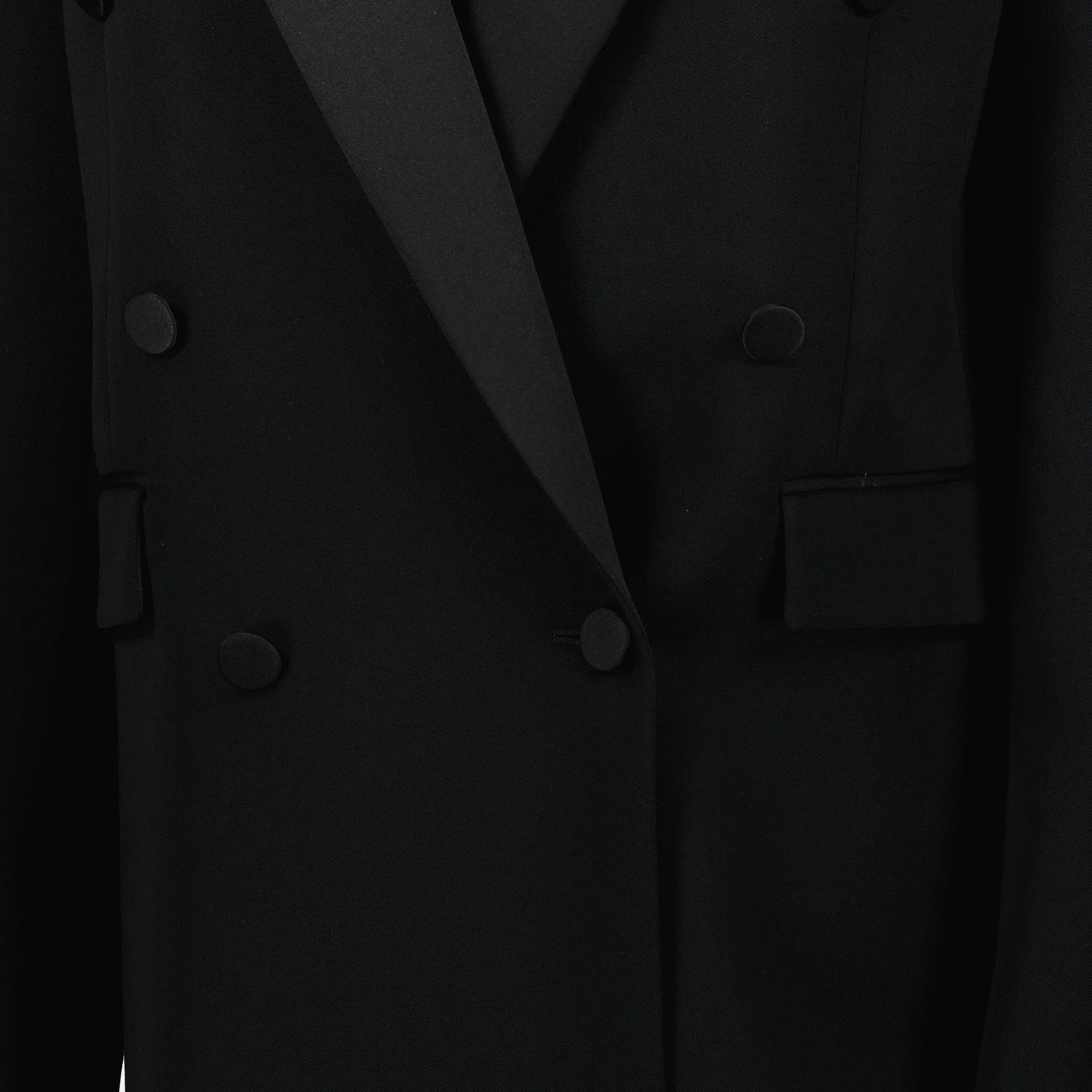 Classic Oversized Black Blazer