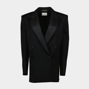 Classic Oversized Black Blazer