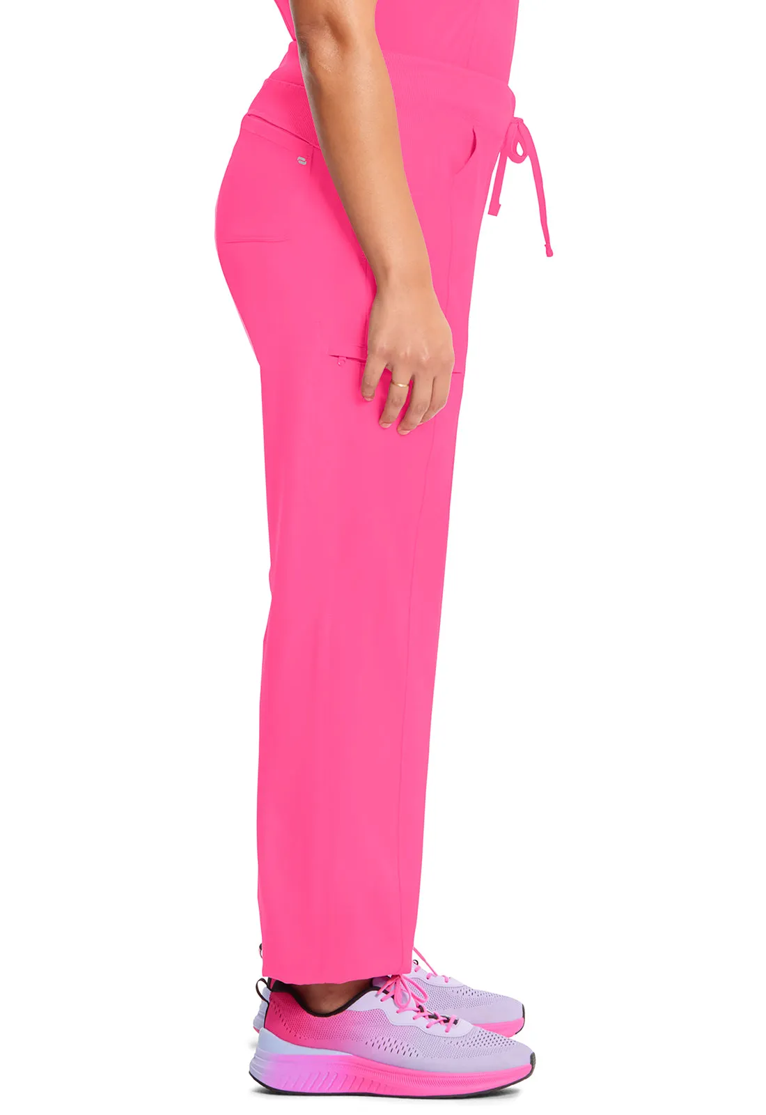 Classics 1123A Straight Leg Drawstring Pants Carmine Pink
