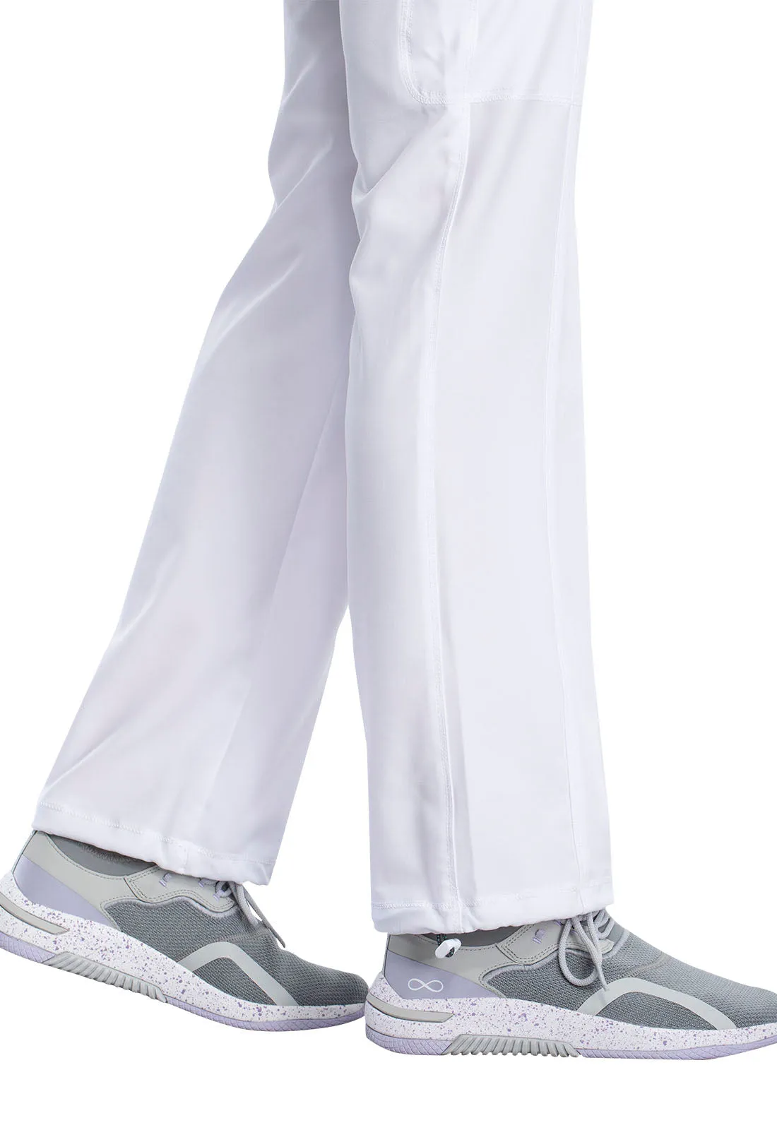 Classics 1123A Straight Leg Drawstring Pants White