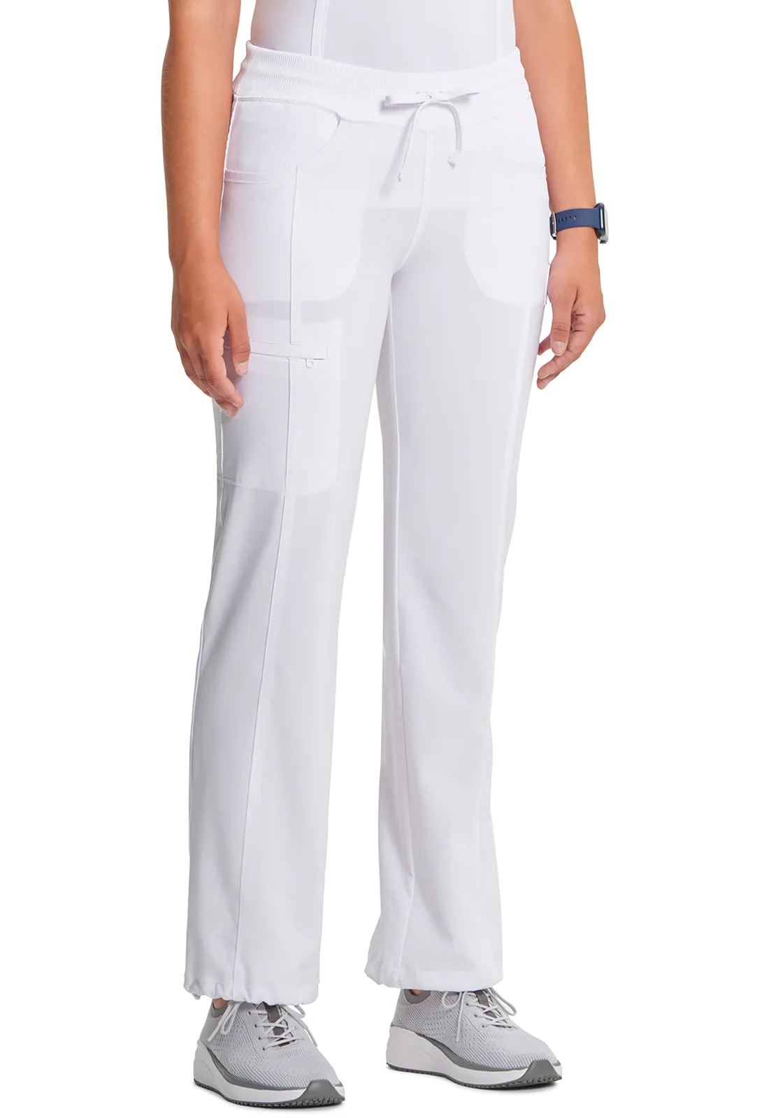 Classics 1123A Straight Leg Drawstring Pants White