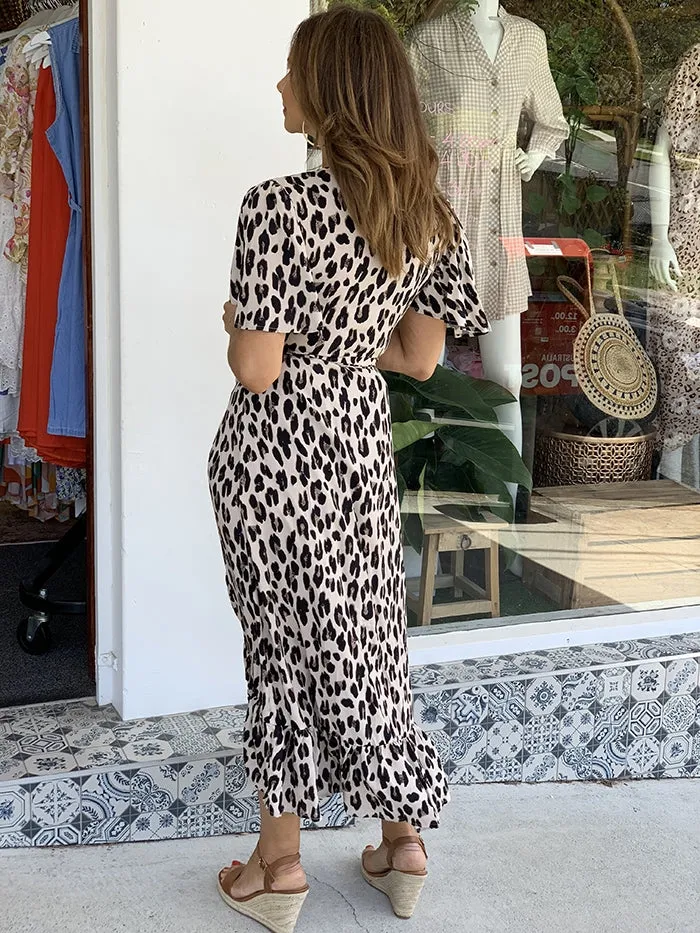 Cora Leopard Dress