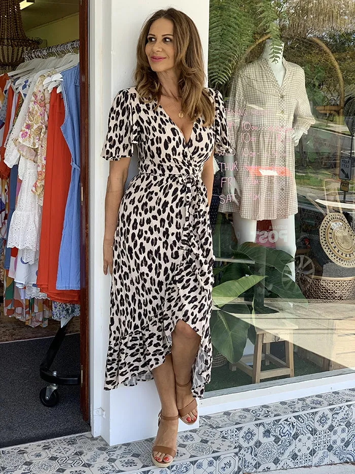 Cora Leopard Dress