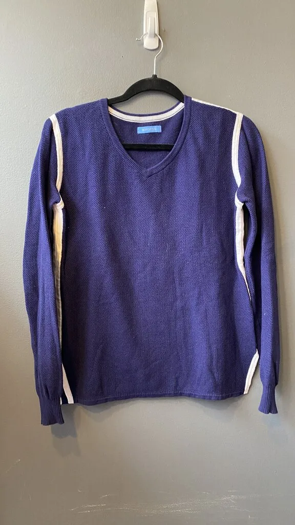Cotton Cashmere Waffle Sweater