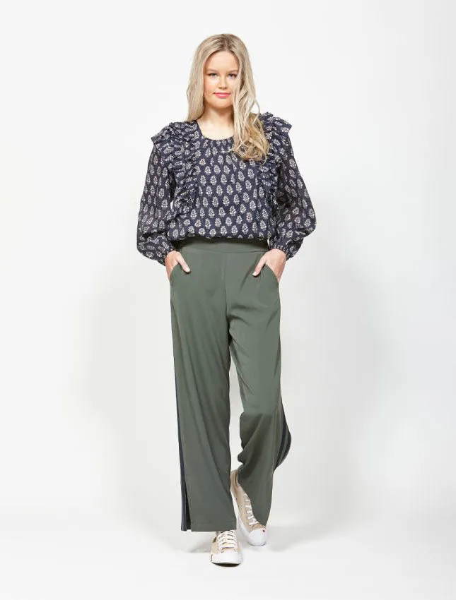 Course Tee - Navy Multi