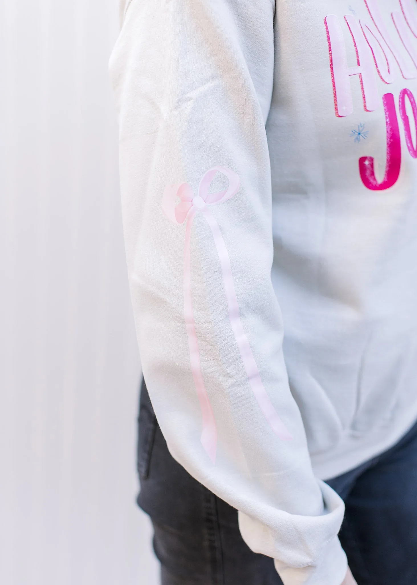 Cream Holly Jolly Sweatshirt
