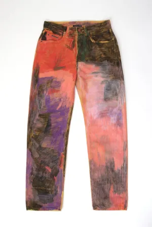 Creative Growth Lauren Dare x 6397 Painted Jeans*