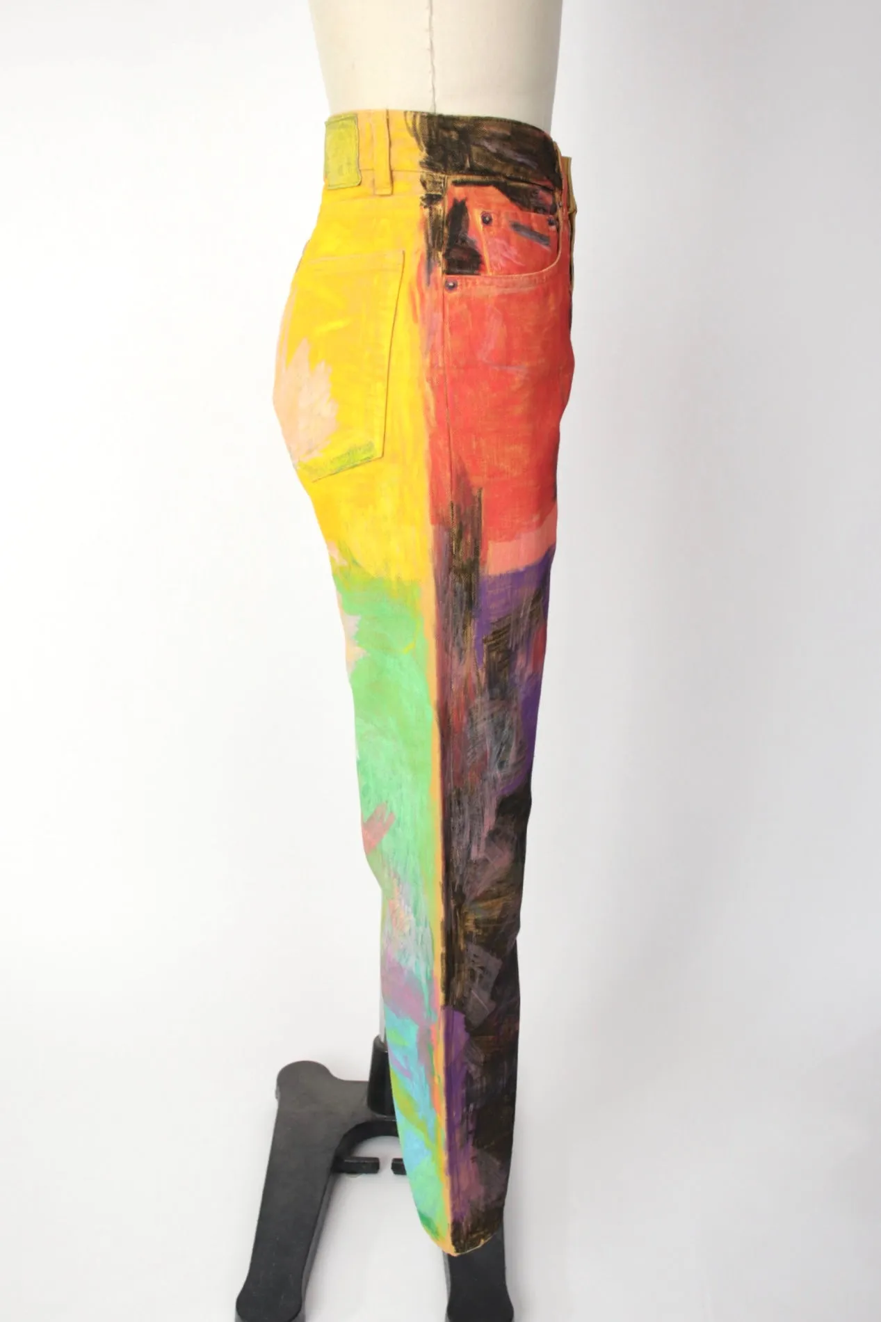 Creative Growth Lauren Dare x 6397 Painted Jeans*