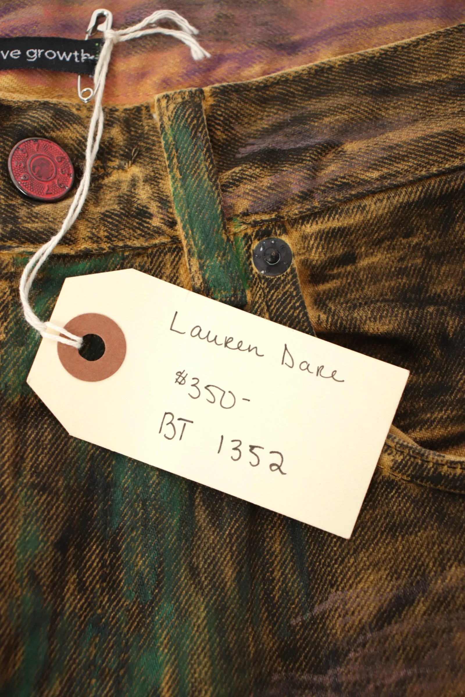 Creative Growth Lauren Dare x 6397 Painted Jeans*