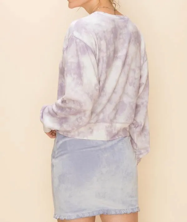 Crew Neck Soft Flannel Sweatshirt