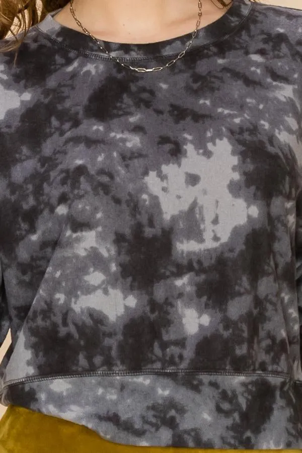 Crew Neck Soft Flannel Sweatshirt