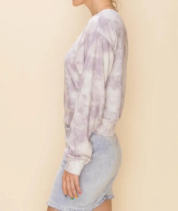 Crew Neck Soft Flannel Sweatshirt
