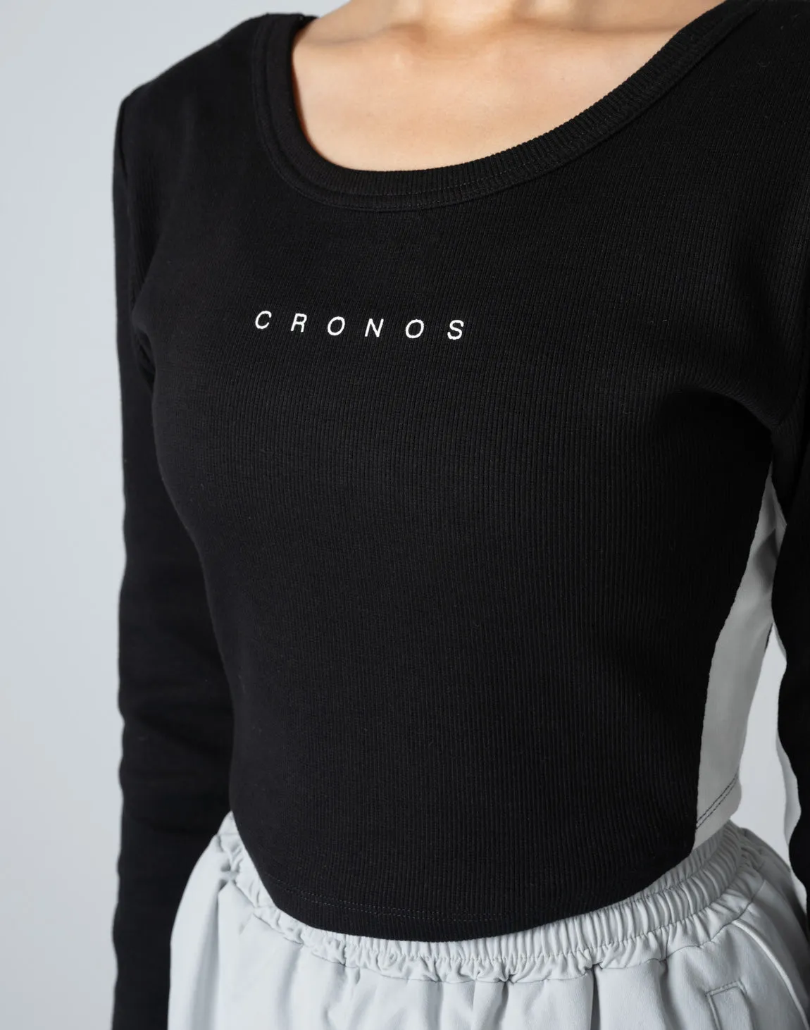 CRONOS WOMEN 2WAY LONG SLEEVE【KHAKI】