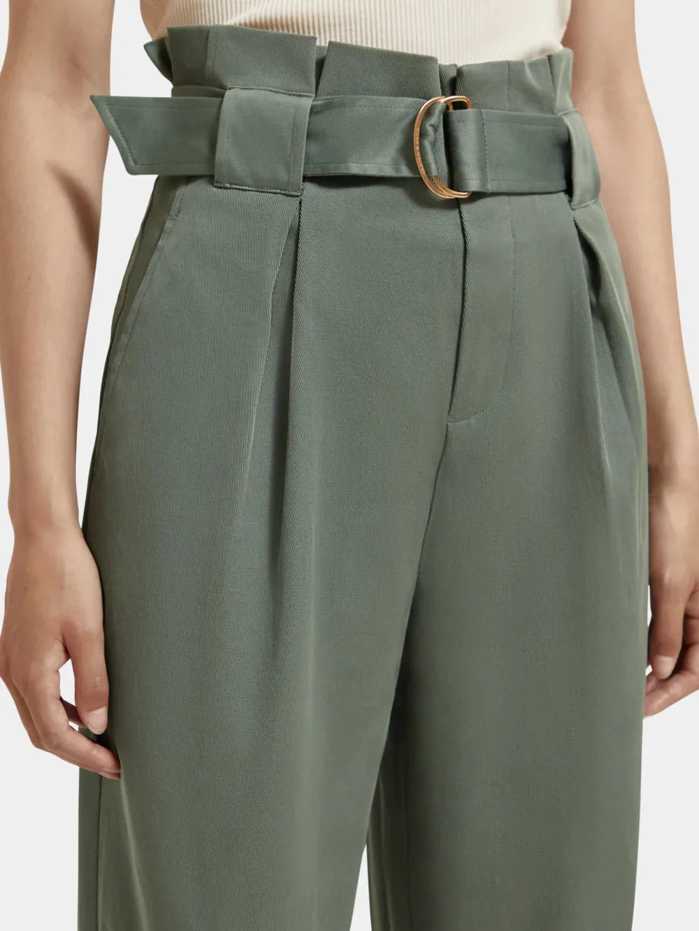 Daisy High Waisted Pant - Seaweed 175348