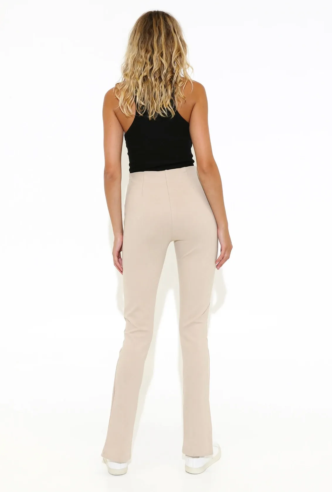 Darlo oyster zip split leggings