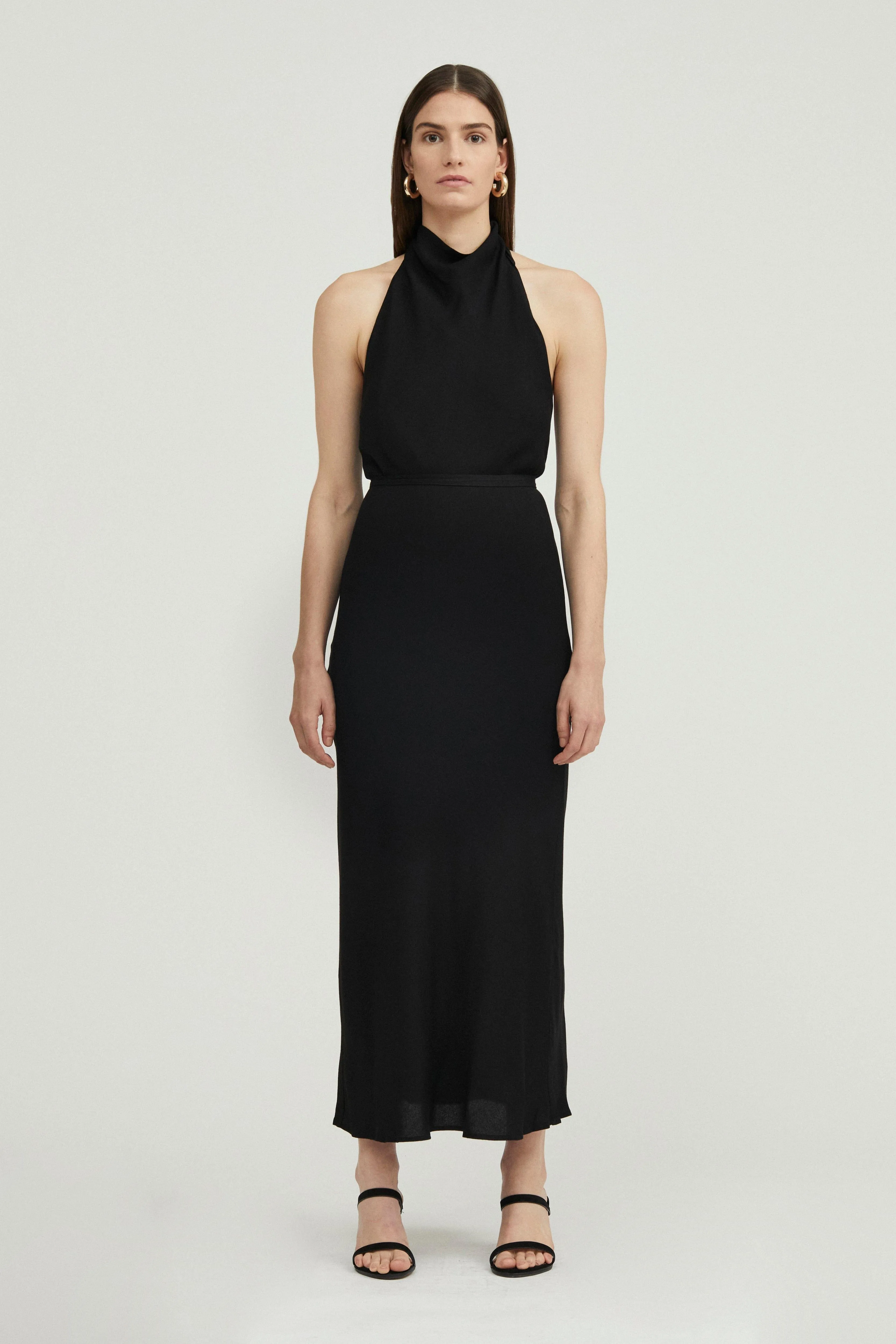 DAY DREAMER KITE MAXI DRESS | BLACK