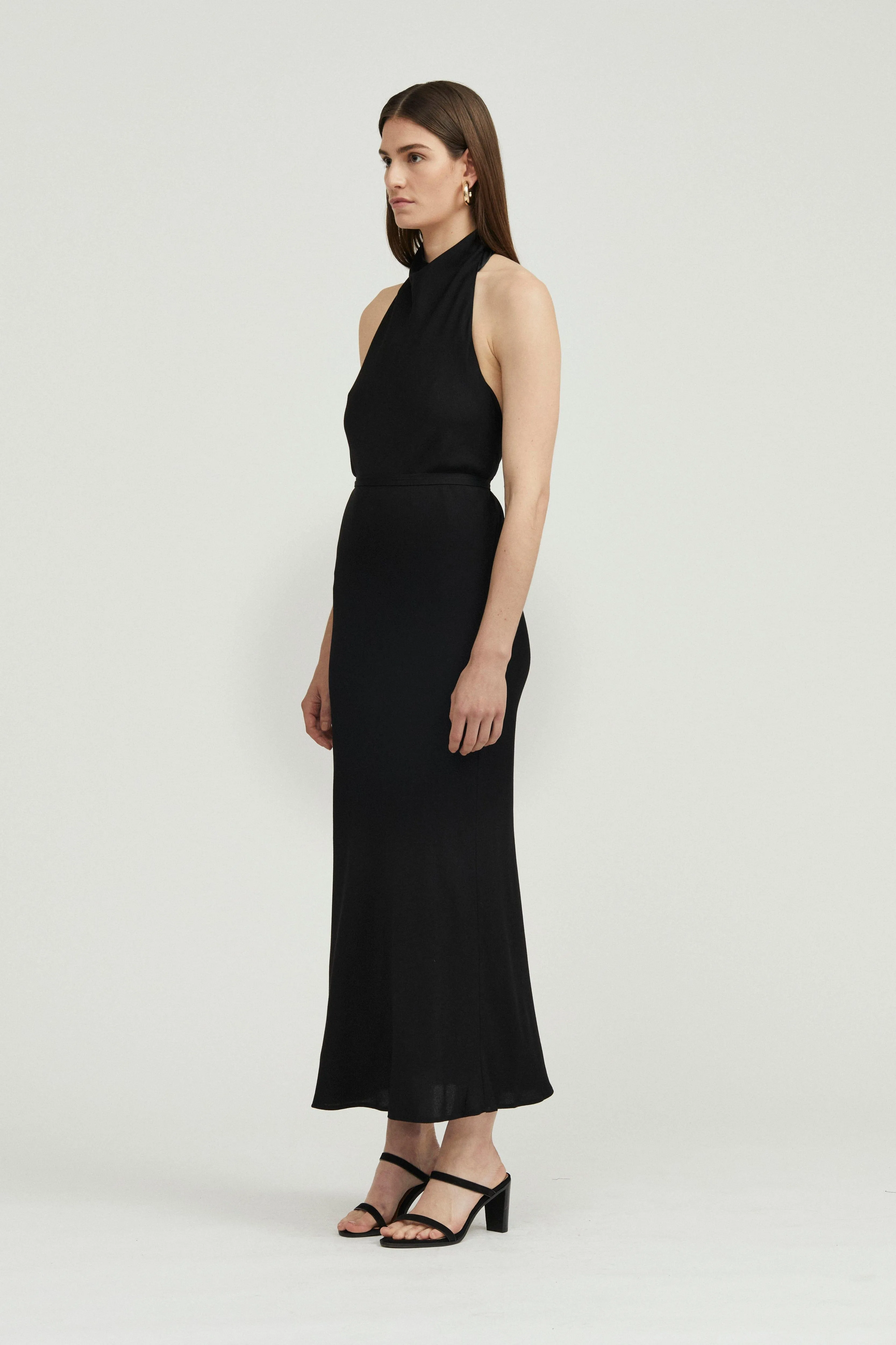 DAY DREAMER KITE MAXI DRESS | BLACK