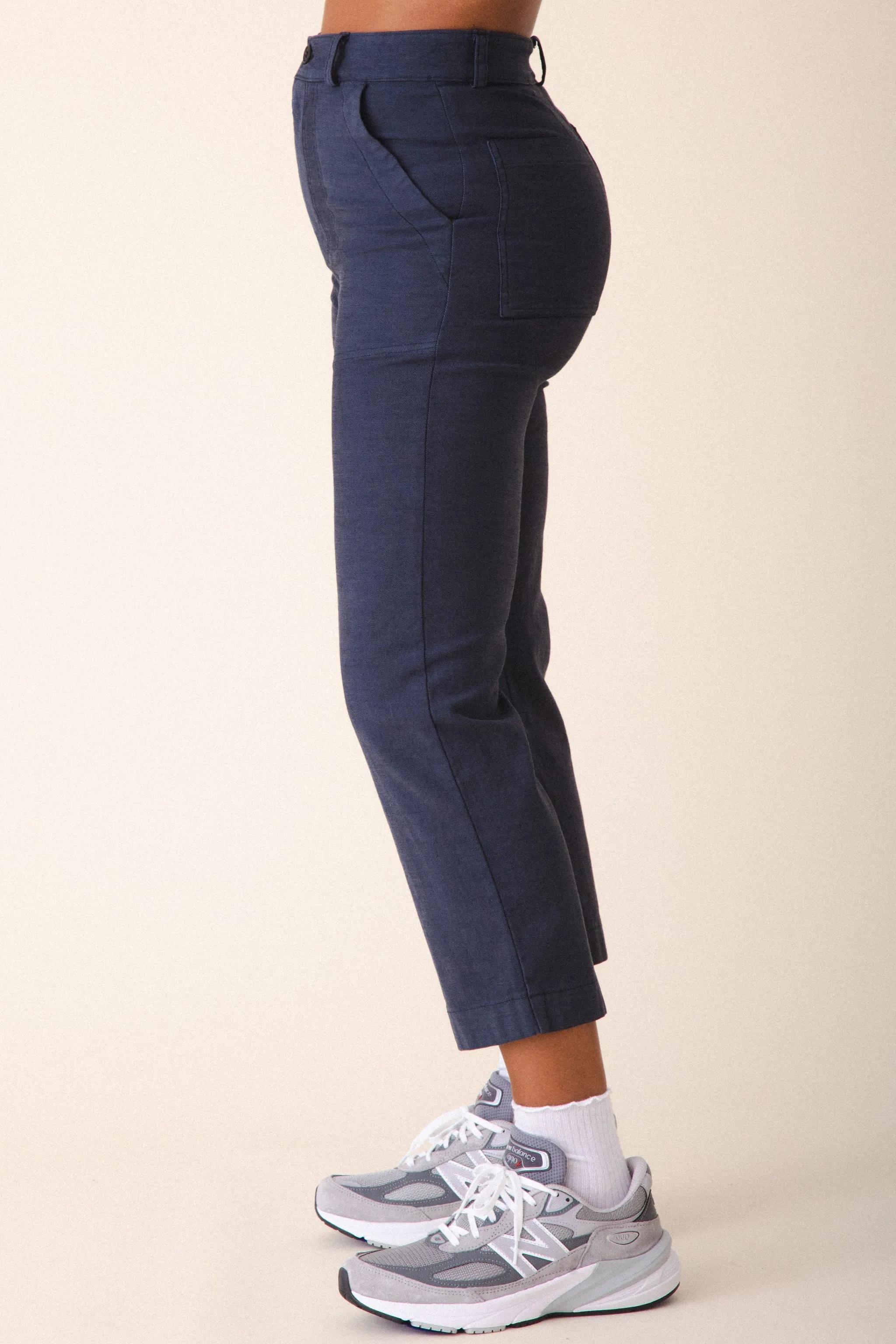 Denim Boiler Pant in Cruiseliner