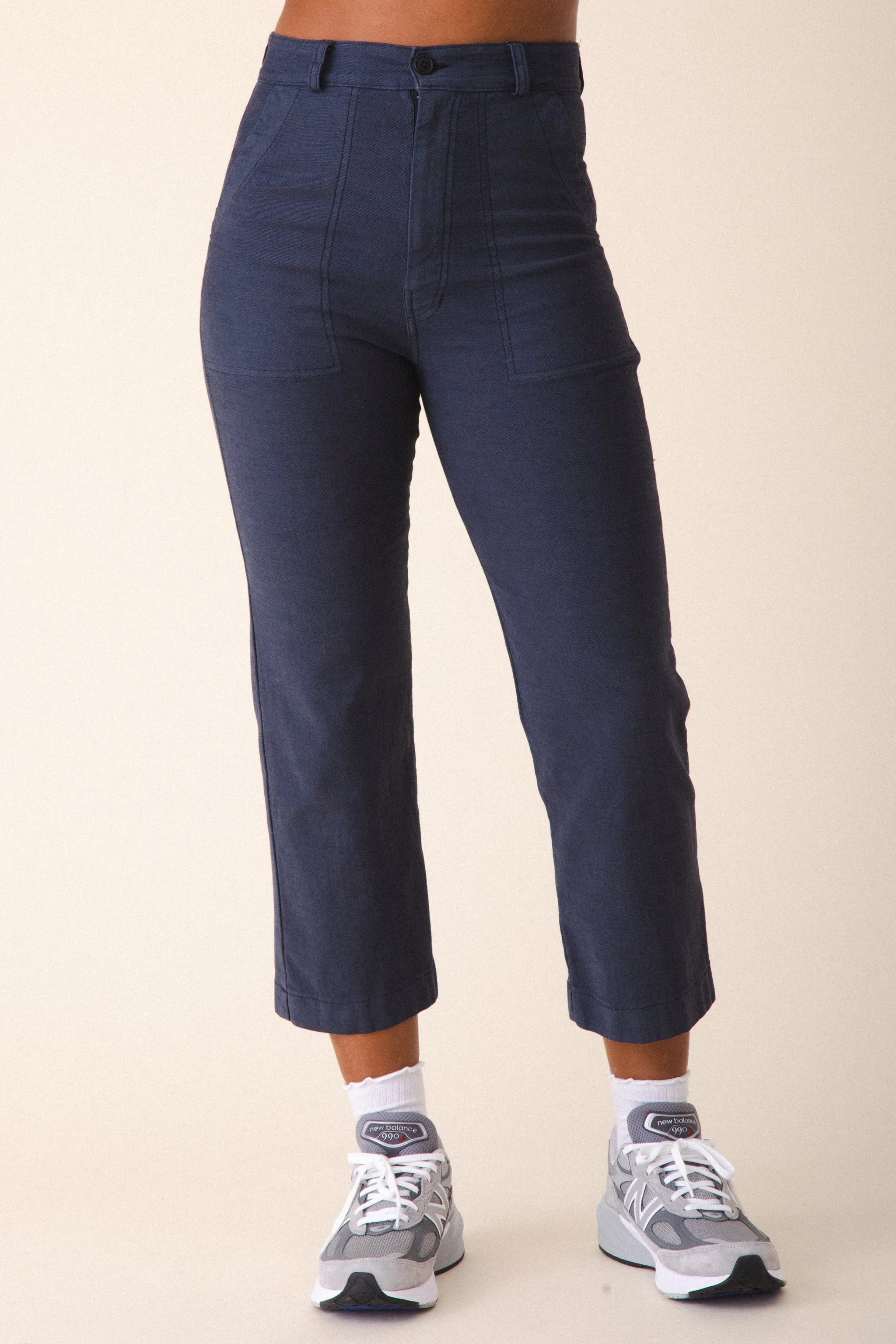 Denim Boiler Pant in Cruiseliner