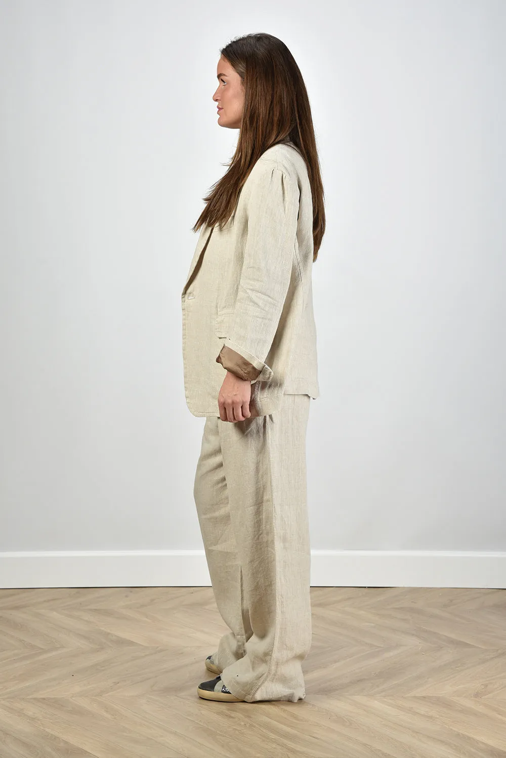 Denimist blazer Deconstructed DSW5200-202 natural linen