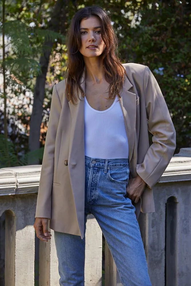 DENVER BLAZER BEIGE