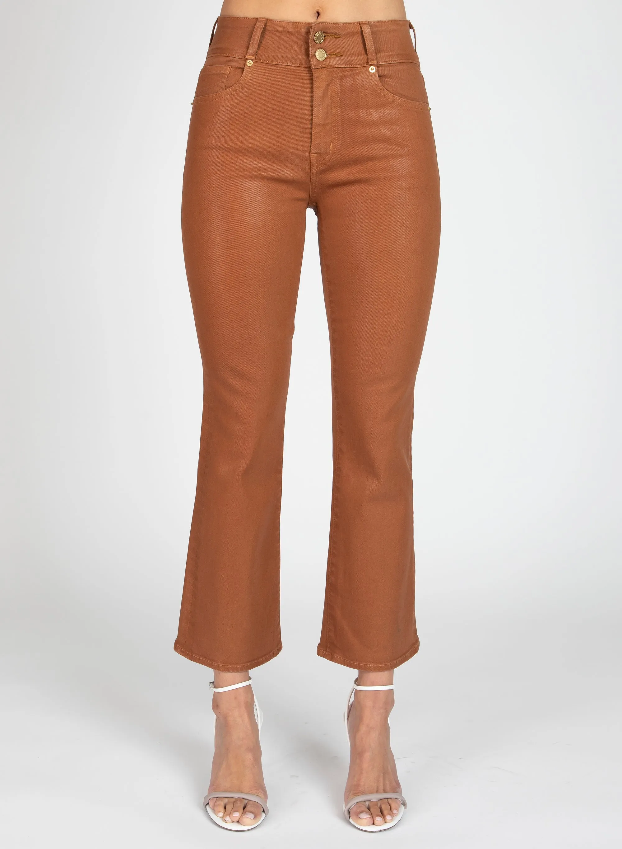 Derek Lam Crosby High Rise Crop Flare