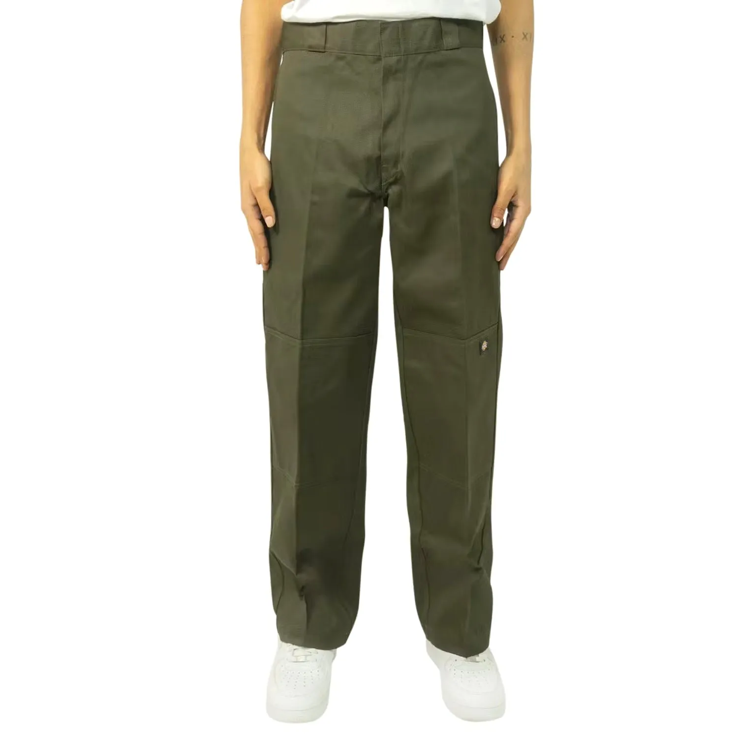 Dickies - 85-283 Loose Fit Double Knee Pants Olive Green