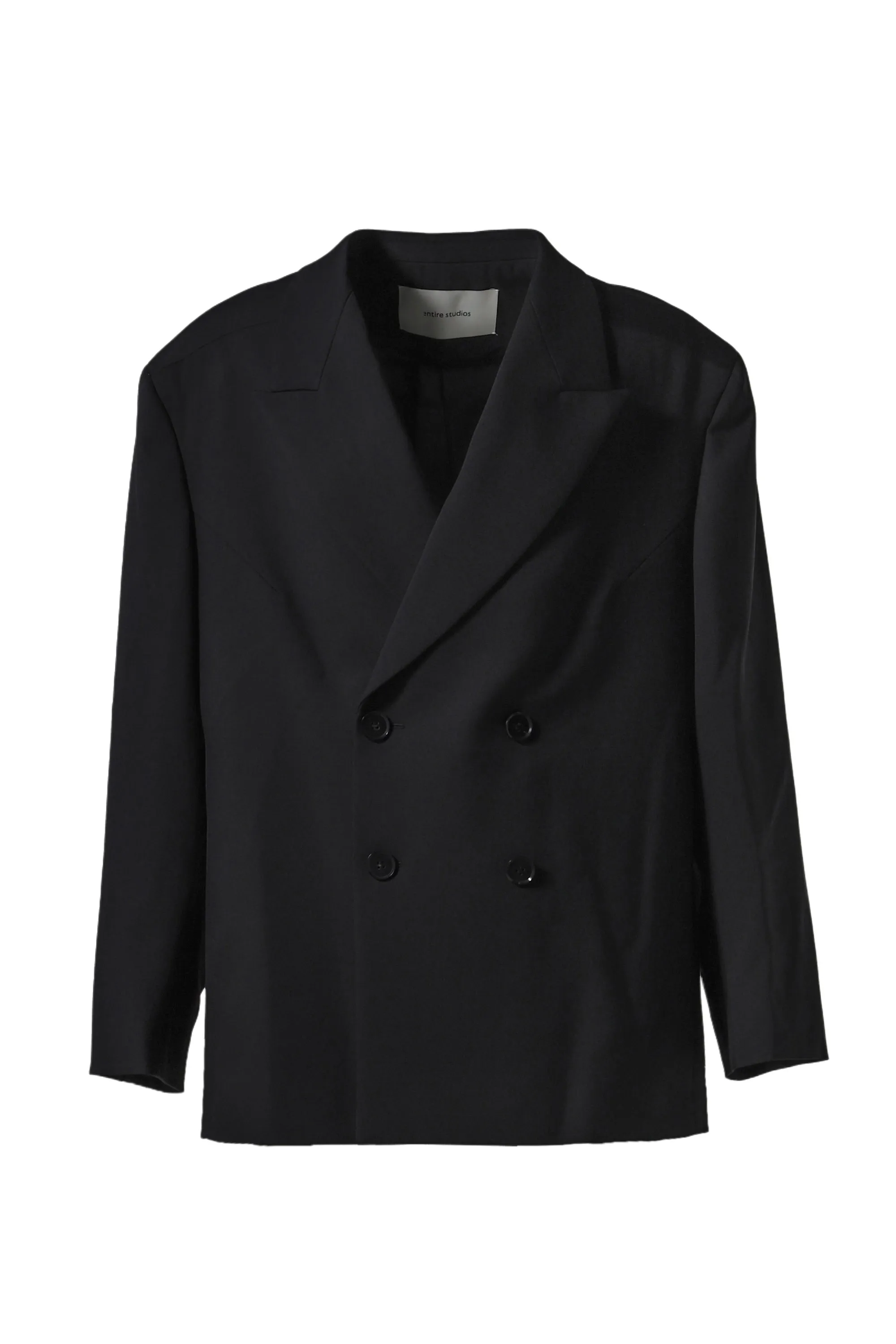 DOUBLE BREASTED BLAZER BLACK / BLK
