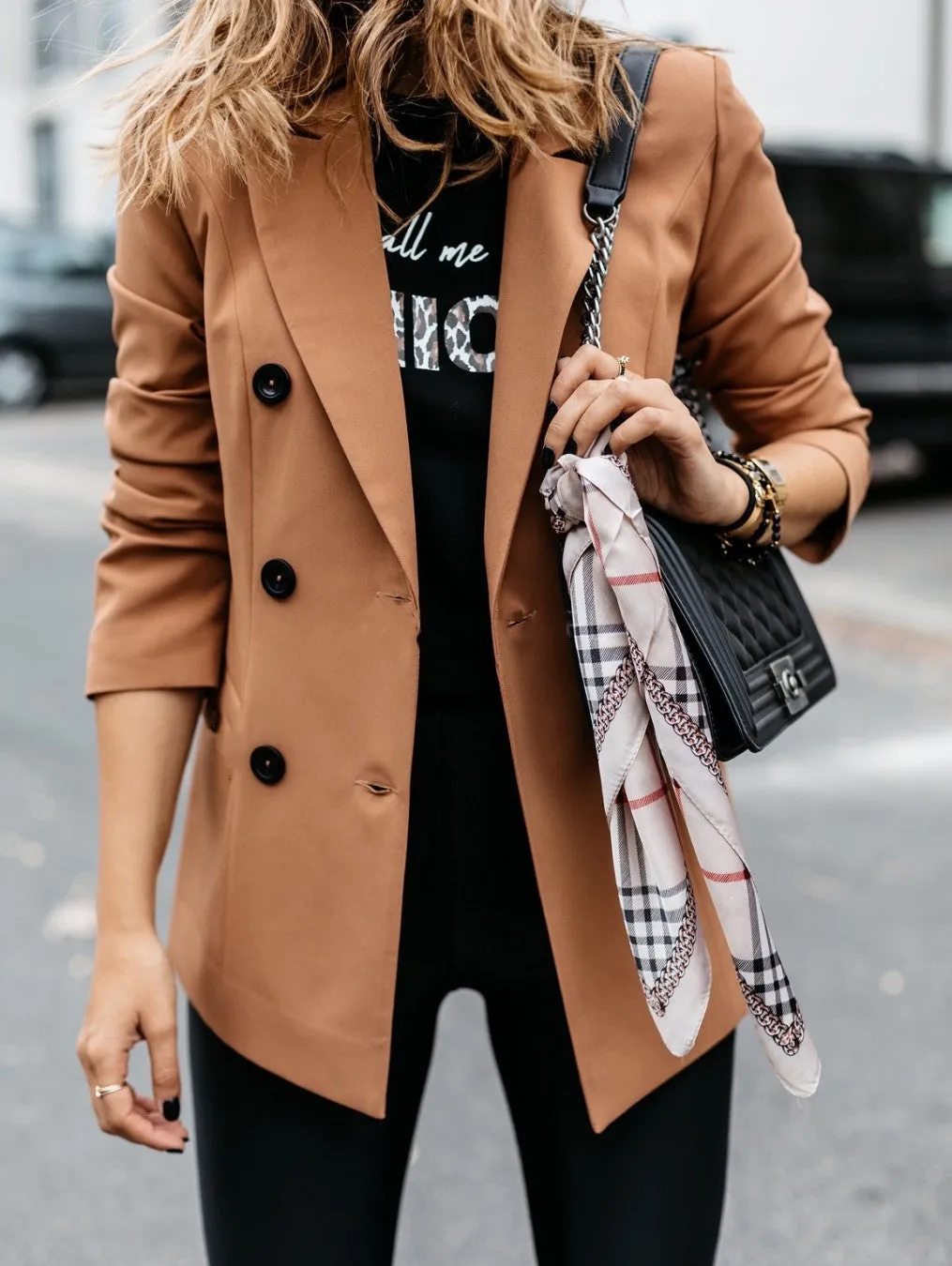 Double-Breasted Blazer