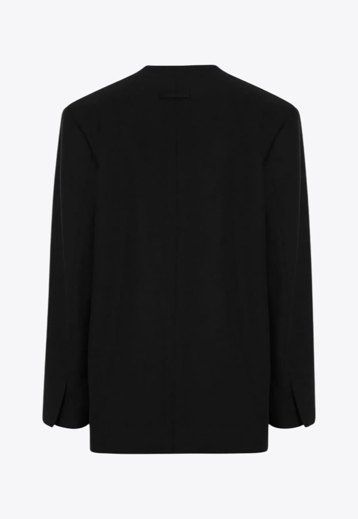 Double-Breasted Wool Blazer