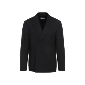 DRIES VAN NOTEN Sleek Wool Fields Jacket - Men's Outerwear