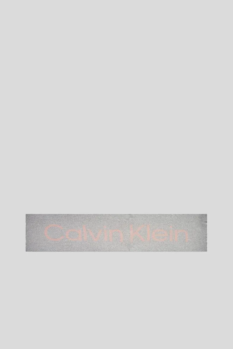 Eco Knit Scarf - Grey