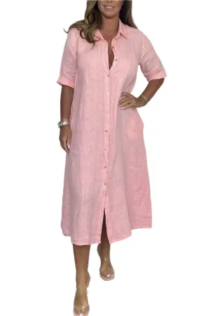 Elisabetta – Elegant Women’s Winter Shirt Dress