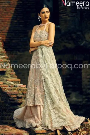 Embellished Long Shirt with Lehenga for Bridal #BN137