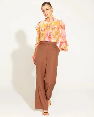 Fate & Becker - One And Only High Waisted Pant - Mocha