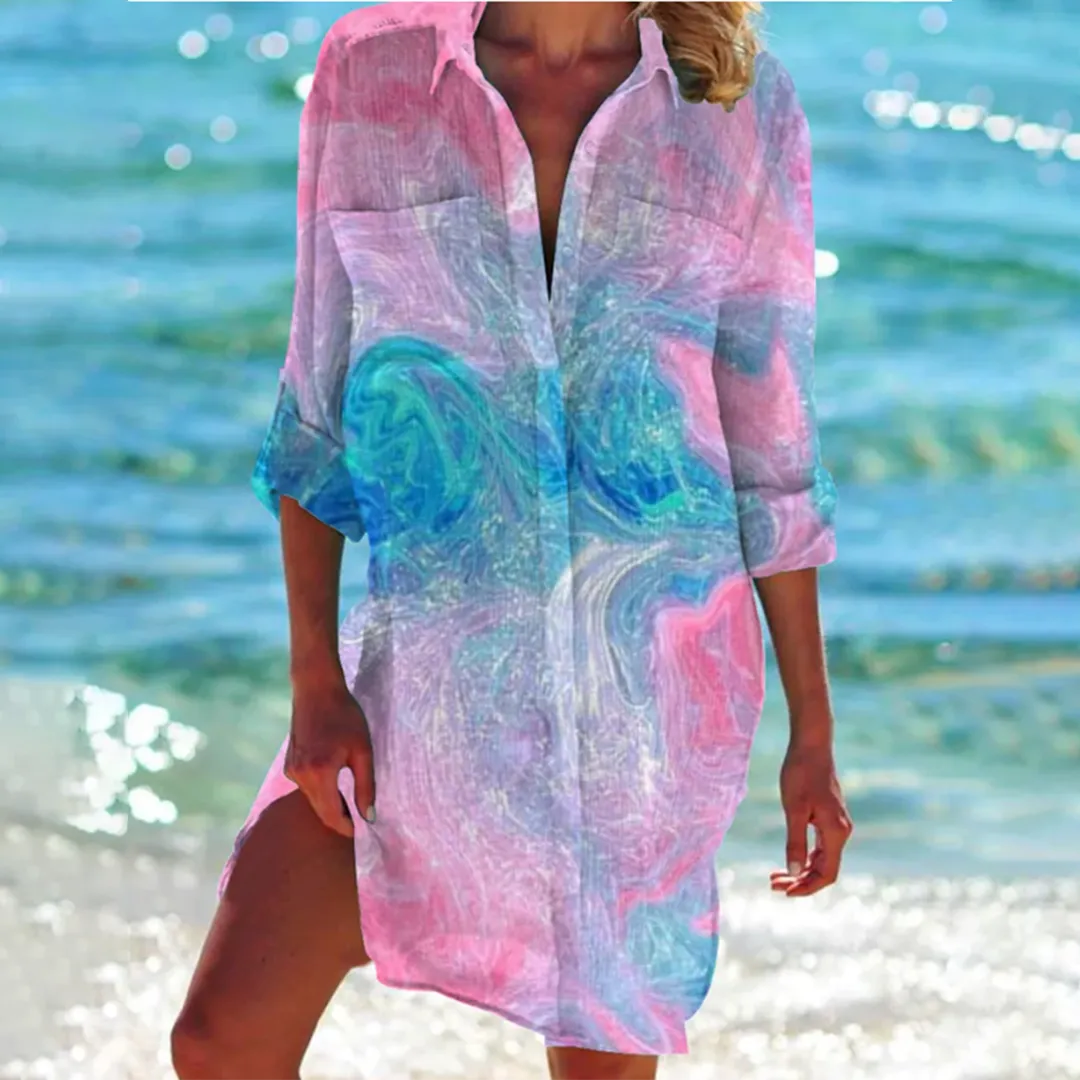 Fatima® | Elegant shirt dress